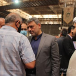 پاسخگویی شهردار و معاون خدمات شهری به شهروندان در میز خدمت نماز جمعه اهواز