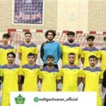 تساوی ارزشمند تیم هندبال نوجوانان نفت و گاز گچساران مقابل تیم ملی ایران