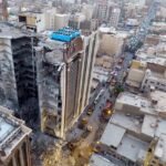 برج  دوقلوی آبادان ایران را عزادار کرد