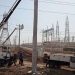 خط جدید برق روستاهای جنوب غرب شهرستان اهواز احداث شد