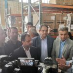 بزرگترین انبار مکانیزه کشور در برای اولین بار در خوزستان افتتاح شد