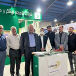 بازدید مدیرعامل محترم شرکت توسعه نیشکر و صنایع جانبی همراه با مدیران عامل، معاونان و مدیران از غرفه نیشکر در نمایشگاه هفته دولت