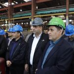 بازدید معاون وزیر تعاون، کار و رفاه اجتماعی از شرکت لوله سازی اهواز