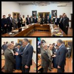 دیدار مجمع نمایندگان استان با دکتر جبلی رئیس سازمان صدا و سیما