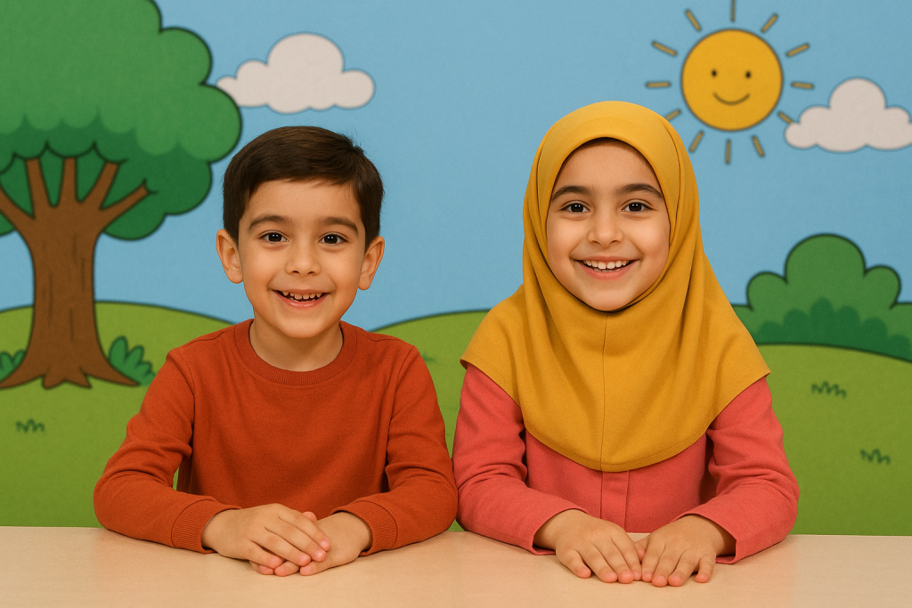 قهرمانان گمنام ، قاب کودکانه