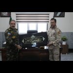 تاکید امیر فرمانده قرارگاه منطقه ای جنوب غرب نزاجا بر وحدت و هم افزایی نیرو های مسلح در دفاع از مرز های خوزستان