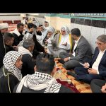 حضور سرپرست فرمانداری اهواز در مراسم بزرگداشت جان باختگان حادثه انفجار گاز ساختمان چهارواحدی پردیس