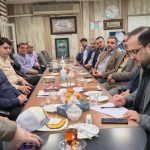 بازدید و جلسه مشترک معاونت ترافیک شهرداری اهواز و پلیس راهور از بیمارستان گلستان