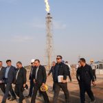 بازدید میدانی مدیرعامل مناطق نفت‌خیز جنوب از فرایند بهسوزی فلرهای شرق اهواز