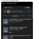 ادعای جعلی بودن تصویر منتشر شده توسط ترامپ