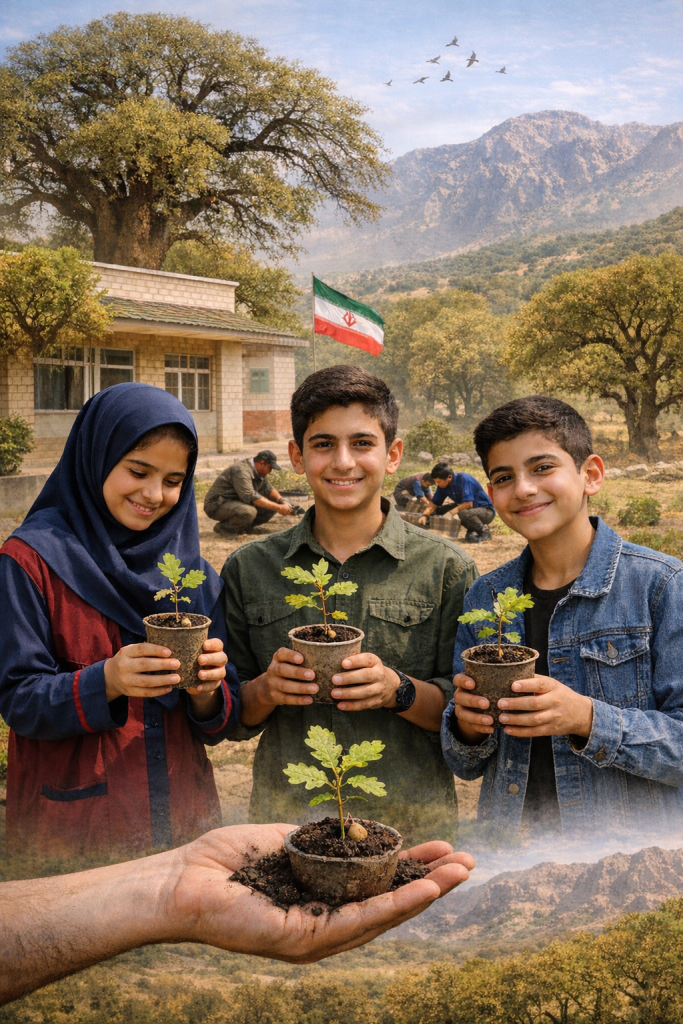 بلوط؛ درسی که از کلاس بیرون می‌زند